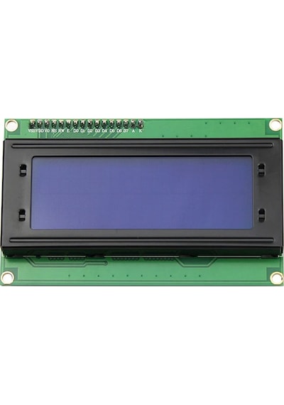 Iıc I2c Seri 2004a 4x20 Mavi Karakter Lcd Modül Display Ekran 5v Beyaz Arka Işık 20x4 20 X 4
