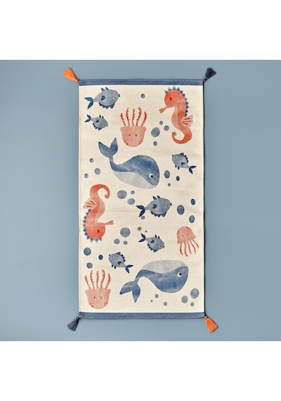 Bella Maison Marine Bebek Kilim 80 x 150 CM Krem