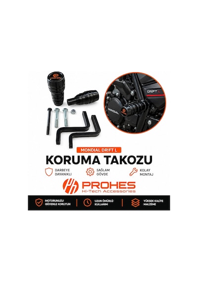 Prohes Ph-850 Mondial Drift-l Motor Koruma Takozu