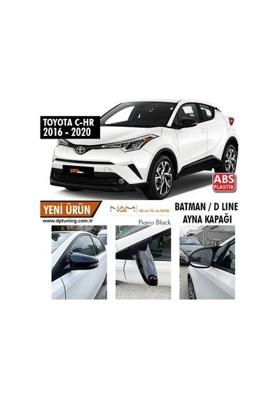 Toyota Uyumlu Chr C-hr Batman Ayna Kapağı Yarasa Ayna P.siyah