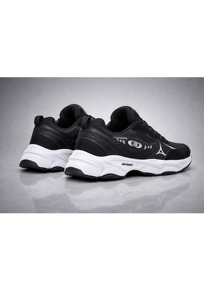 Mayback Erkek Günlük Ortopedik Sneaker Ayakkabı Siyah Beyaz
