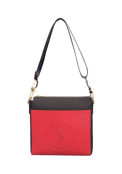 U.s. Polo Assn. Çapraz Askılı Kadın Çanta Lacivert-kırmızı Us23311 Çok Renkli