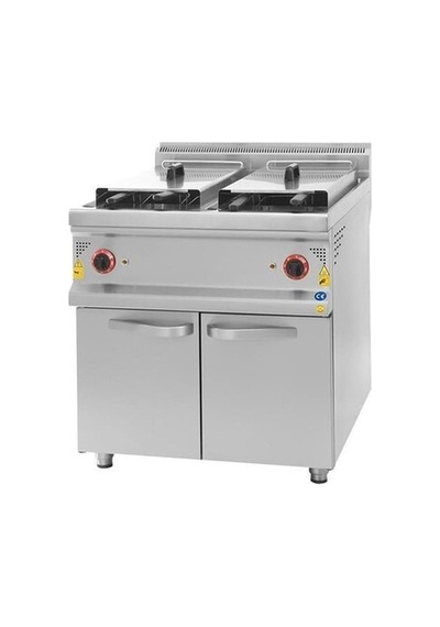 Csa Karacasan 900 Seri Dolaplı 24+24 Lt Elektrikli Fritöz