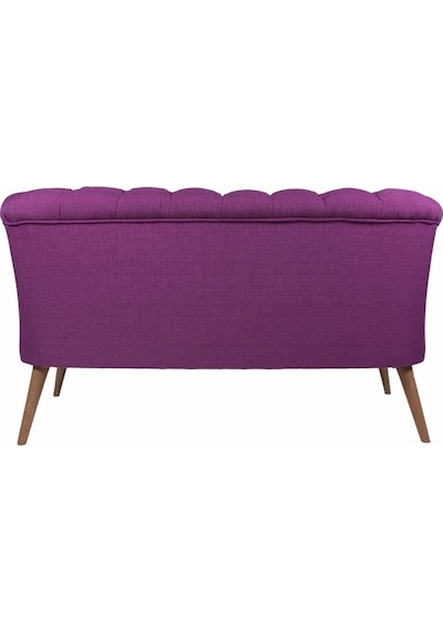 West Monreo Loveseat İkili Koltuk Mor