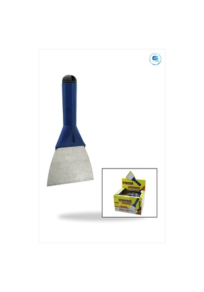 Metal Kazıma Spatulası 120 Mm Plastik Saplı Boya Sökme Macun Düze