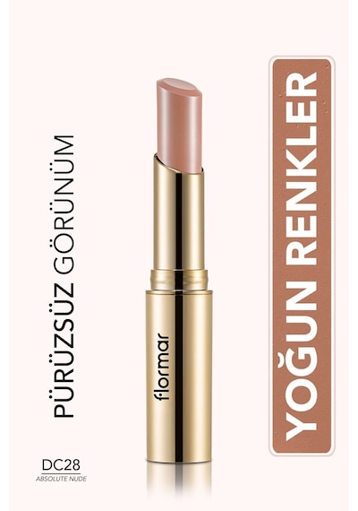 Flormar Kaşmir Dokulu Yarı Mat Stik Ruj (Açık Nude) - Deluxe Cashmere Lipstick Stylo - DC28 - 8690604185306 Flormar Kaşmir Dokulu Yarı Mat Stik Ruj (Açık Nude) - Deluxe Cashmere Lipstick Stylo - DC28 - 8690604185306
