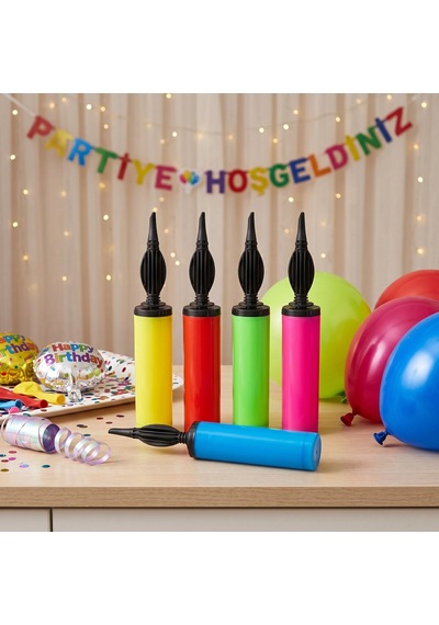 Bakgelal Pratik Balon Şişirme El Pompası - Parti Ve Organizasyon Balon Pompası - 9098274509085 6+