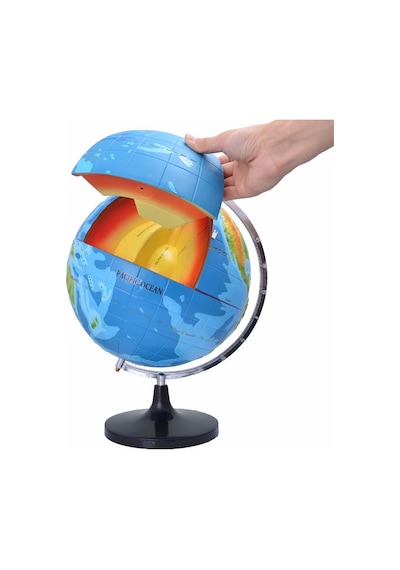 Dünyanın İç Yapısı Modeli Tam Küre 32 CM Çapında