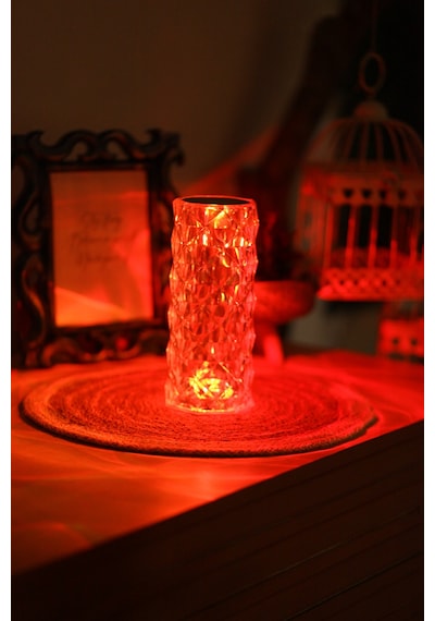 Hangast Hl-004rgb 5v Şarjlı Masa Lambası Led Dokunmatik 16 Renkli