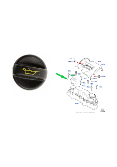 Ford Focus Motor Yağ Kapağı 1.6 Tdci 2005--2011