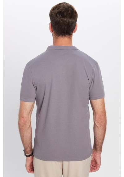 Tudors Erkek Slim Fit Dar Kesim Pamuklu Yumuşak Dokulu Serin Tutan Kumaş Düz Pike Polo Yaka Tişört-31687 Gri Tudors Erkek Slim Fit Dar Kesim Pamuklu Yumuşak Dokulu Serin Tutan Kumaş Düz Pike Polo Yaka Tişört-31687 Gri