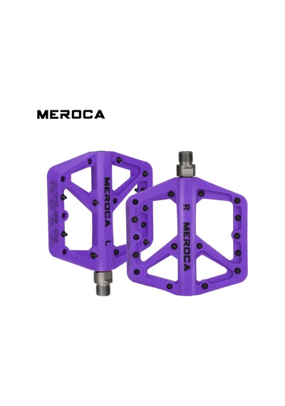 Meroca, Bisiklet Naylon Pedal, Mor 386278368