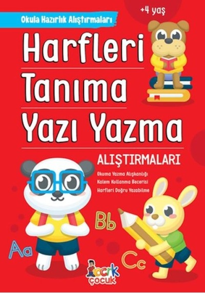 Harfleri Tanıma Yazı Yazma Alıştırmaları - Yqbx-614696