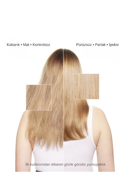 Kabarma Karşıtı Saç Kremi Anında Yumuşatma Elektriklenme Önleyici Durulanmayan Smooth Hair Krem 200 Ml