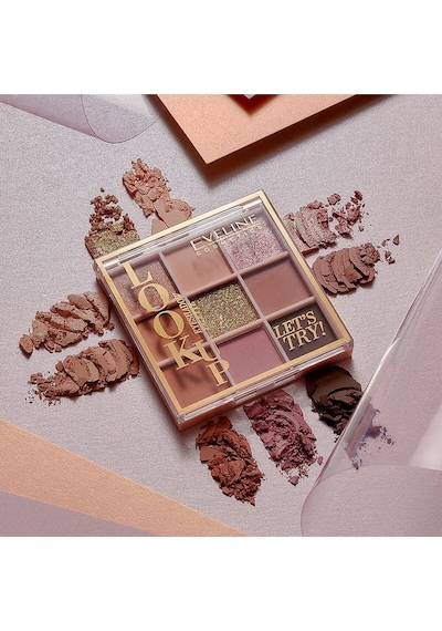 Eyeshadow Look Up Lets Try 9 Renk Palet Diğer