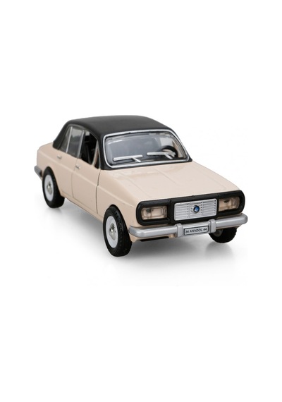 Anadol Diecast Çek Bırak Metal Oyuncak Araba Krem