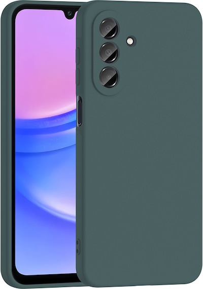 Samsung Uyumlu Galaxy A37 Kılıf Zore Mara Lansman Kapak - Koyu Yeşil