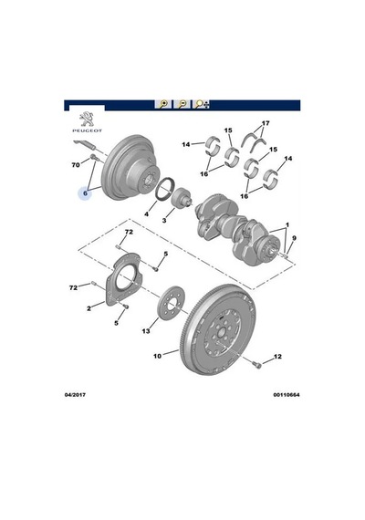 Krank Kasnak Tk Peugeot 1623179280