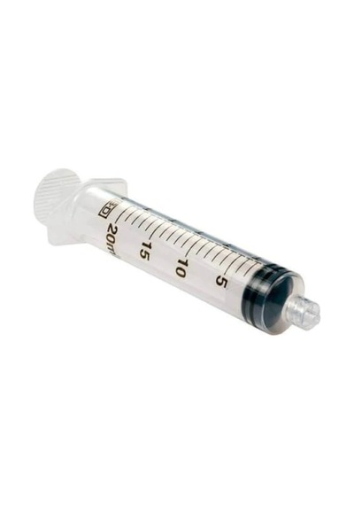 BD 20 ML Plastipak Luer Lock Kilitli İğnesiz Enjektör 120 Adet