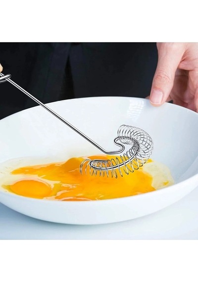 Paslanmaz Çelik Çırpıcı Spiral Çırpıcı Sos Yumurta Çırpıcısı Paslanmaz Omlet Çırpma Teli Yaylı Çelik Diğer