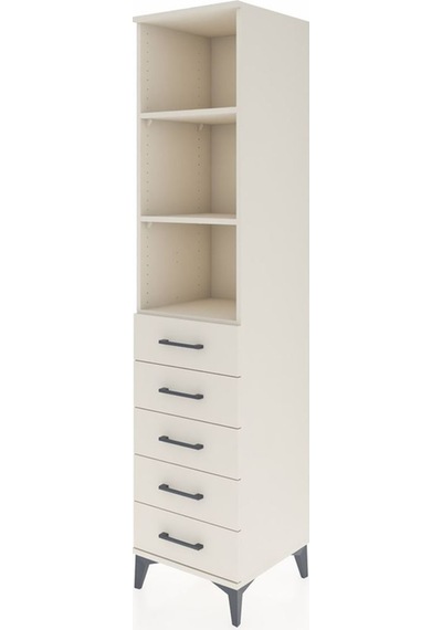 Hyperion Dolap 3 Raflı 5 Çekmeceli 44x44x195 Aytaşı-aytaşı Aytaşı