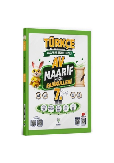 Av Yayınları 7. Sınıf Türkçe Maarif Model Fasikülleri
