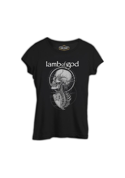 Lamb Of God - Vı Siyah Kadın Tshirt 001