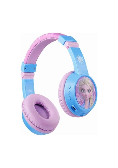 Disney Frozen Karlar Ülkesi - Anna Elsa Mikrofonlu Bluetooth Kulaklık Kablosuz Çocuk Kulaklığı Lisan