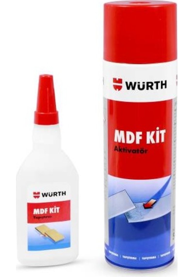 Würth Mdf Kit Hızlı Yapıştırıcı 100Gr - 500 Ml