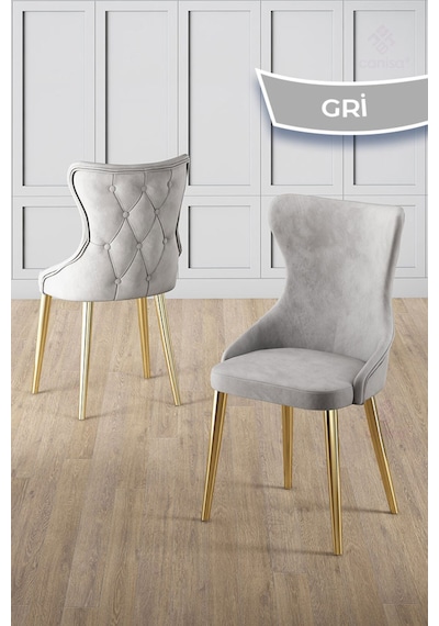 Canisa Galya Serisi Lak Panel 90x168 Sabit Beyaz Mermer Desen Mutfak Masa Takımı 6 Gri Sandalye Beyaz Mermer Desen Masa Gri Sandalye Gold Ayak Canisa Galya Serisi Lak Panel 90x168 Sabit Beyaz Mermer Desen Mutfak Masa Takımı 6 Gri Sandalye Beyaz Mermer Desen Masa Gri Sandalye Gold Ayak
