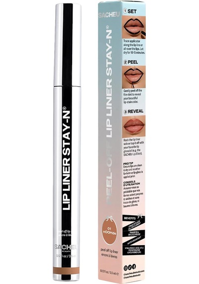 Sacheu Lip Liner Stay-n Soyulabilir Uzun Süre Kalıcı Dudak Çizgisi Belirginleştirici 01 Noohde 3.5ml 01 Noohde