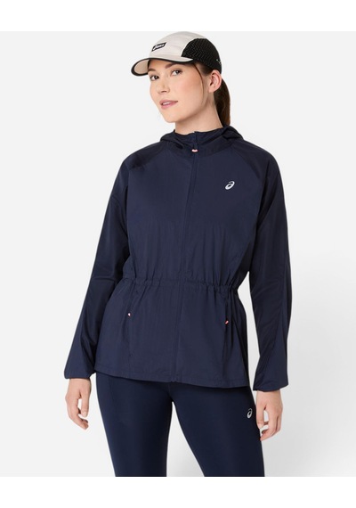 Asics Road Packable Jacket Kadın Lacivert Ceket 2012d076-400