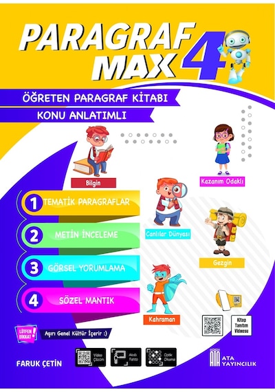 4. Sınıf Paragraf Max