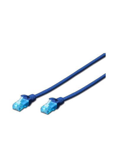 Beek Cat. 5e Patch Kablo, Utp, 0.5 Metre, Awg 26, Mavi Renk-18868