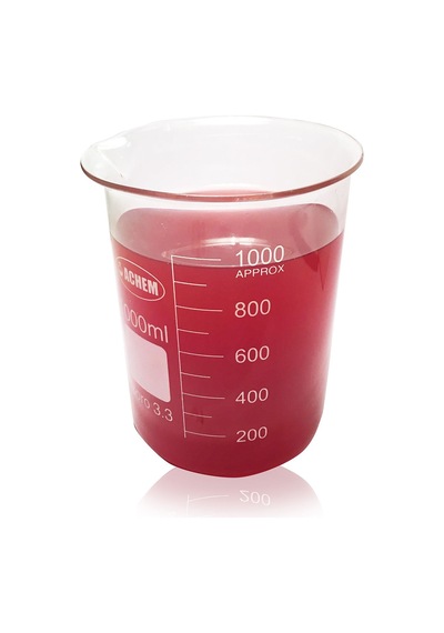 Achem 1000Ml Cam Beher Kısa Form