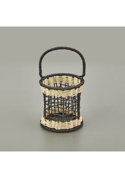 Deco Fuego Mumluk - Siyah / Krem - 13x14 Cm Renkli