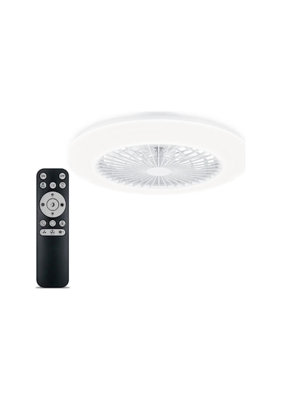 Philips Amigo Fanlı Tavan Lambası 42w Vantilatör + 20 W Aydınlatma Gücü Simli Tasarım