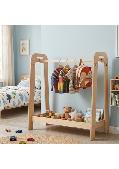 Missidea Nomi Montessori Askılık & Düzenleyici Ahşap