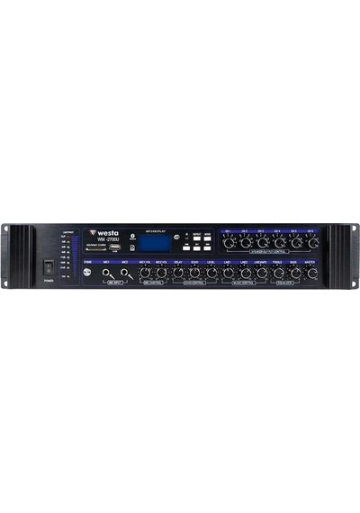 Westa Wm-2700u 6 Bölgeli 700w 100v Mikser Amfi