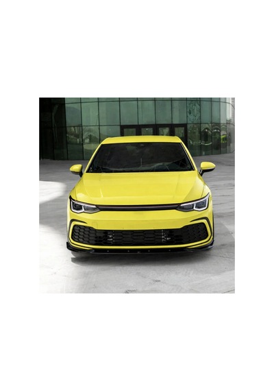 Volkswagen Golf 8 R Line 2020-2024 Ön Lip Piano Black Ön Tampon Alt Eki