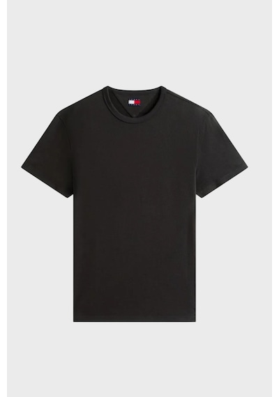 Tommy Jeans Erkek T Shirt Dm0dm22529 Bds Siyah Siyah