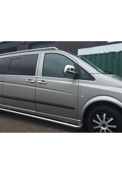 Woc Chrome Mercedes Vito Krom Ayna Kapağı 2004-2010 2 Parça Abs K
