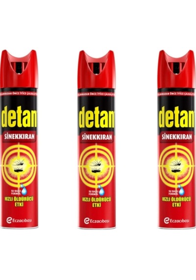 Sinekkıran Su Bazlı Aeresol 275 Ml X 3 Adet