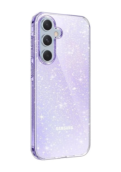 Newface Samsung Galaxy A25 5g Kılıf Glow Kapak - Mor