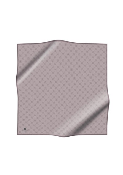 Vissona Twill İpek Eşarp Taş Gri