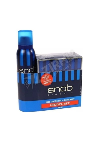 5 Adet Snob Set Classıc Edt 100 Ml +deo 150 Ml Diğer