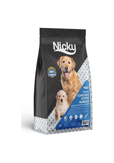 Nicky Somonlu Yetişkin Köpek Maması 15 KG