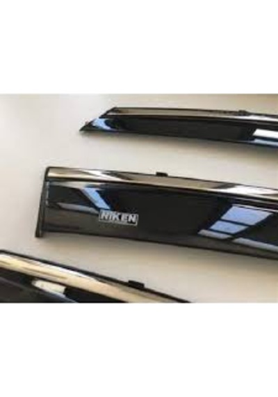 Seat Leon 2013 Sonrası Kromlu Cam Rüzğarlığı 4Lü Set Niken