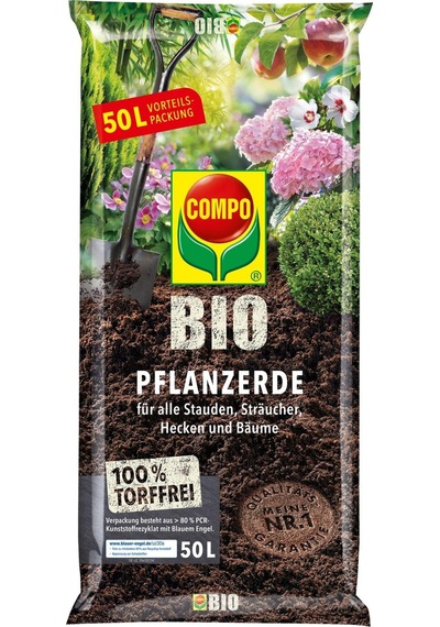 Compo 0819 Bio Ekim Toprağı 50 L