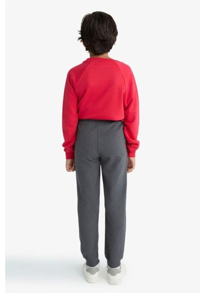 Defacto Erkek Çocuk Beli Lastikli Jogger Eşofman Altı E7338a825auar163 Antrasit